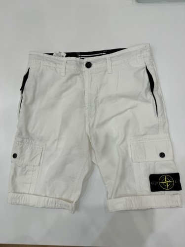 Bermuda stone island bianco - island,